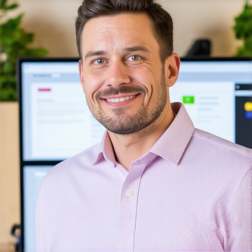 Dallas Business SEO Optimization Business owner optimizing Google My Business profile for Dallas