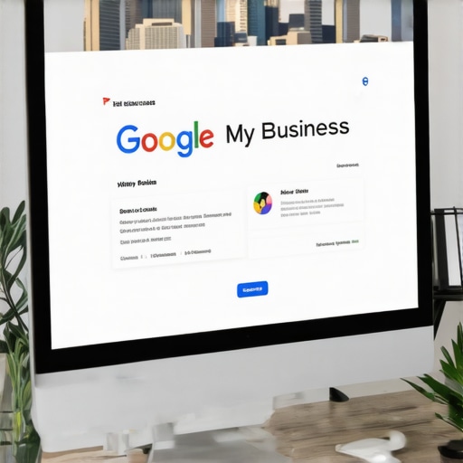 Screen showing a complete and optimized Google My Business profile for a Dallas business