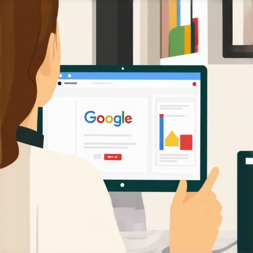 Dallas business owner editing Google My Business listing on a laptop