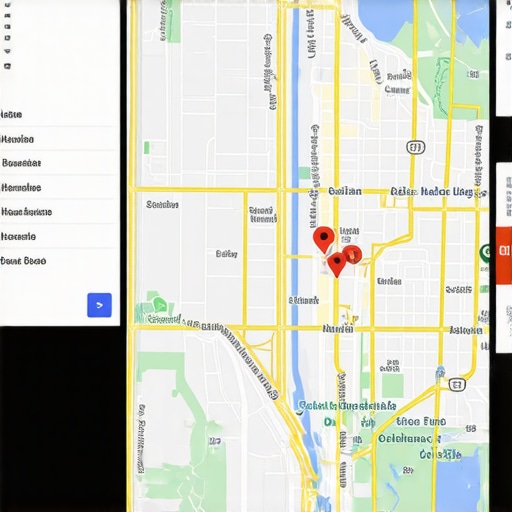 Dashboard screenshot showing Dallas-specific local map ranking metrics and citation analysis for SEO.
